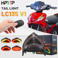 LC135 V1 LED RGB TAIL LAMP REMOTE CONTROL BELAKANG RUNNING LIGHT FLOWING WATER TAIL LIGHT YAMAHA LC