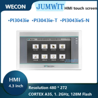 WECON HMI Touch Screen PI3043ie PI3043ie-N PI3043ieS-N PI3043ie-T 4.3 inch USB Host Human Machine Interface new original