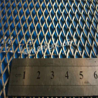 Diamond Hole 5.0mm*12mm Titanium Expanded Filter Mesh For Battery Electrode(Gr1 In Stock) Factory Direct Sales 10cm*20cm