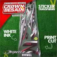 Striping Jupiter Z UV Transparan List Maxdecal Bening - Stiker Striping UV Jupiter Z Old Custom Desa