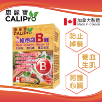 康麗寶 - 康麗寶 - Calipro 康麗寶 - 多元維他命B雜 (100片) 加拿大製造 1 BOX