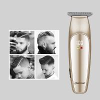 MutiaraMall Jakarta - BaoRun Alat Cukur Rambut Elektrik Hair Clipper Trimmer LCD 600mAh - M2S