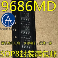 10pcs 100% orginal new real stock L9686MD013TR L9686MD screen printing 9686MD SOP8 LCD power chip