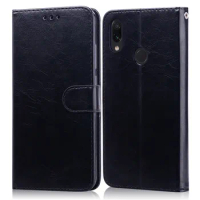 For Redmi Note 7 Case Xiaomi Redmi 7 Leather Flip Wallet Case For Xiaomi Redmi Note 7 Pro Case For R