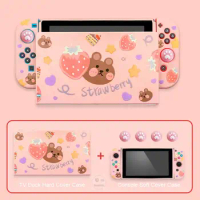 2021 Colorful For NintendoSwitch Protective Case Shell Cover Cute Cartoon Dock Skin Case For Nintendo Switch Accessories