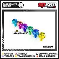 Titanium Baut Segitiga Komstir Yamaha RX King Vixion R15 Grade 5 King