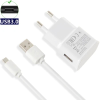 For Samsung galaxy feel 2 A21s A51 A50 A52 A70 A32 A91 S8 S9 S20 S21 5G 2A Adaptive Fast Charging Charger EU USB Quick Adapter
