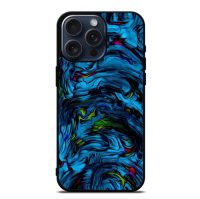 Hybrid Case iPhone 16 16e 15 14 13 12 11 XR Pro Max Plus Mini Abstract Art GN1010