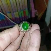 Cincin batu permata giok asli jade natural top quality gems
