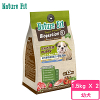【Nature Fit 吉夫特】幼犬聰明成長配方（羊肉+糙米）1.5kg*2包組(狗飼料、狗糧、犬糧)