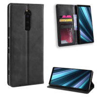 Flip Cover For Sony Xperia 1 Case Wallet Card Stand Magnetic Book Cover For Sony Xperia1 J8110 J8170 J9110 Phone Cases