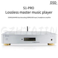 S1-Pro streaming music HIFI player USB decoding 32B/384K FPGA Bluetooth 5.0 receiver
