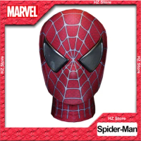 Marvel Spider-Man Mask Accessories / Eyes / Mask Fabric / Spider Webs / Toby Maguire Hood Movie Restoration Superhero Cos Costum