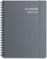 Tiankool Planner 2025-2026 - Jan 2025-Jun 2026วางแผนรายเดือนรายสัปดาห์ที่มี18แท็บรายเดือน-2025-2026ว