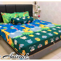 Sprei Motif Anak Aesthetic Single Size 90x200x20, 100x200x20, 120x200x20/Sarung Bantal/Sarung Guling
