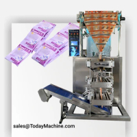 Automatic multi lane Sugar 3/4 Sides Sealing Packing Machine 5g Stick bag Packaging Machines
