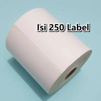 Stiker Kertas Sticker Direct Thermal Resi Pengiriman Label Barcode Printer Ukuran Kertas A6 1 Roll L