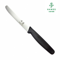 【台隆手創館】日本製味道 齒型番茄不鏽鋼水果刀(JF-150-BK)