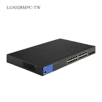 【享最高折300】Linksys 24埠(24埠POE+GE/4埠10G SFP+)POE L2管理型 Gigabit 超高速乙太網路交換器/鐵殼/LGS310MPC-TW
