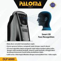 Paloma Dlp 6000 Digital Lock Smart Home Kunci Pintu Door Handle Wifi Tbk