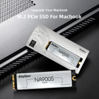 KingSpec SSD M2 NMVe 500G 512G 1TB 2TB M.2 NVME PCIe SSD for Macbook Pro A1502 A1398 Macbook Air A1465 Internal Solid SSD Drive