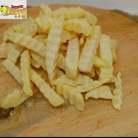 Kentang Goreng Crinkle Cut Beku Frozen 2,5 kg HFF Cirendeu