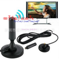 by dhl or ems 100 sets USEFUL High Quality Indoor Gain 30dBi Digital DVB-T/FM Freeview Aerial Antenna PC for TV HDTV