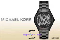 『Marc Jacobs旗艦店』Michael Kors正品實拍｜ViVi Mall｜MK3589｜閃亮星光MK LOGO錶面時尚腕錶