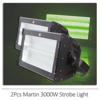 2Pcs/lot Martin Atomic 3000W LED 192x3W White LED+64x0.6W RGB Backlight Stage Wash Effect DMX DJ Disco Bar Christmas Lighting