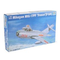 2023เป่าแตร02206 132 Mikoyan MIG-17PF Fresco F-5A เครื่องบินรบเครื่องบินทหารประกอบพลาสติกฝีมือรุ่นอาคาร KitQQE85
