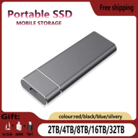 High Speed USB 3.1 SSD Sata 2TB Portable SSD Pen Drive 1TB Metal Disco Duro Externo 16TB Cle USB Flash Drive 512GB Fiee shipping