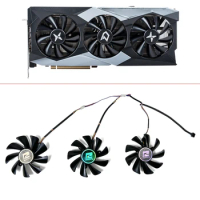 New Cooling 85mm 4pin T129215SU For DATALAND PowerColor Radeon RX Vega 56 Vega 64 8GB Red Devil OC Graphics Card Replacement Fan