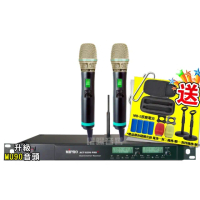 【MIPRO】ACT-8299PRO+ TypeC兩用充電式雙頻UHF無線麥克風組(手持/領夾/頭戴多型式可選擇 買再贈超值好禮)
