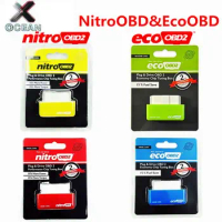 Double board Eco OBD2 &amp; Nitro OBD2 Gasoline Plug &amp;Drive Performance For Benzine Eco OBD2 ECU Chip Tuning Box up to 15% Fuel Save