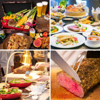 【台北凱達大飯店】5/20偷殺!4人同行1人免費!2025/9/30前平日自助式午或晚餐平均每人747(假日+600)