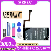Battery 3000mAh for Philips AB2570AWMT Bateria