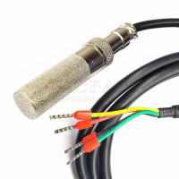 Temperature Humidity Sensor Probe Cable OD 5.0MM I2C Output 1M OEM SHTC3 SHT10 SHT20 SHT30 SHT31 SHT