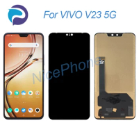 for VIVO V23 5G LCD Display Touch Screen Digitizer Assembly Replacement 6.44" V2130, V2303 For VIVO V23 5G Screen Display LCD