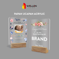 WELLEN PRINT - Cetak Papan Ucapan Acrylic / Print Custom Souvenir Akrilik Kado Wisuda & Grand Openin