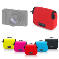 Neoprene camera Bag for SONY HX50 HX60 HX80 HX90 RX100 RX100II V M3 RX100M4 M5 WX500 DSC-HX90V camera Case cover protector pouch