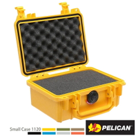 限時★..  美國 PELICAN 1120 氣密箱-含泡棉 黃色 公司貨【夏日限時 全館點數5倍送】
