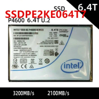 Original New Solid State Drive For INTEL SSD DC P4600 6.4TB 2.5" U.2 For SSDPE2KE064T7