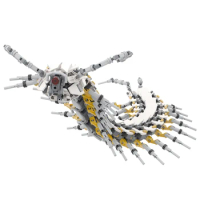 BuildMoc High-Tech Style Mecha Centipede Building Blocks Set Insect Robot Animal Brick Game Toy Children Birthday Christmas Gift