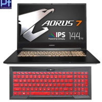 For Gigabyte AORUS 7 NA-7US1021SH 17" 17.3'' AORUS7 series Notebook 17.3 inch laptop Keyboard Cover Protector Skin