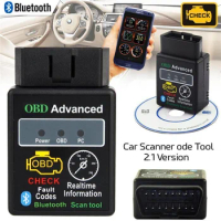 Automobile Fault Detector ELM327 V1.5 V2.1 OBD2 Scanner Bluetooth OBD 2 Car Diagnostic Tool For Android IOS Windows Code Reader