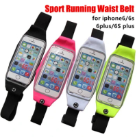 100pcs DHL Sport Run Waist Bag Case For Samsung Galaxy S7 S6 S5 S4 A5 A7 A8 Note 3 4 5 For iPhone 6 6S Plus 5S Waterproof bags