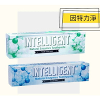 因特力淨 酵素牙膏 清新薄荷口味125g/冰晶薄荷80g口味 (無氟牙膏、不含氟牙膏、 可吞嚥、成人牙膏)