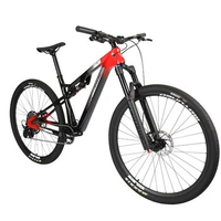 EWIG Carbon Fiber Full Dual Suspension Mountain Bike 12 Speed 29 inch M6100 Disc Carbon Fibre Frame MTB Bicycle Adult