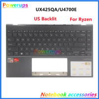 Laptop/Notebook US/RU Backlight Keyboard Shell/Cover/Case for Asus ZenBook 14 UX425QA U4700E