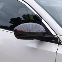 For Nissan Sentra 2020-2022 2023 2024 Carbon ABS Car Side Door Rearview Mirror Cover Protector Trim Sticker Decoration Styling